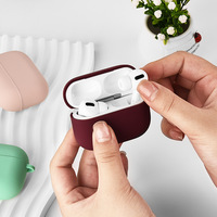 Étui en silicone liquide doux anti-chute pour écouteurs Air Pods 4 2024 avec emballage boîte