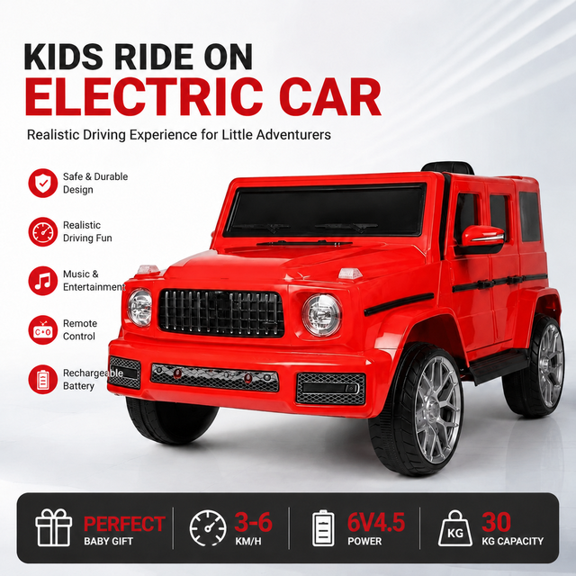 2026 New Kids Plastic Battery Electric 12V Real SUV Ride-on Car Children's 24V Baby Toy Car for Driving