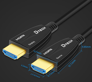 Dtech personnalisé OEM ultra-mince <span class=keywords><strong>0</strong></span>.<span class=keywords><strong>5m</strong></span> 1m 1.<span class=keywords><strong>5m</strong></span> 2m 4K fibre Ethernet signal <span class=keywords><strong>HDMI</strong></span> câble 2.<span class=keywords><strong>0</strong></span> - Product Image 5