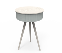 Apollo, haut-parleur Bluetooth multifonctionnel de haute qualité sonore, idéal pour une utilisation sur une table basse