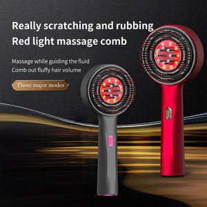 Masseur électrique USB pour le cuir chevelu, applicateur d'huile, brosse, peigne de massage intelligent pour la tête, outil de soin capillaire en plastique pour la croissance des cheveux - Product Image 3