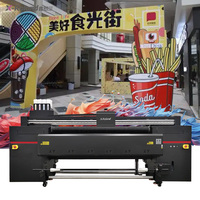 1604AX 13200/F1080 Vierkopf-UV-Öko-Lösungsmittel-Hybrid-Tinten strahl drucker XP600 Flachbett-und Rollen-Digital-UV-Druckmaschine