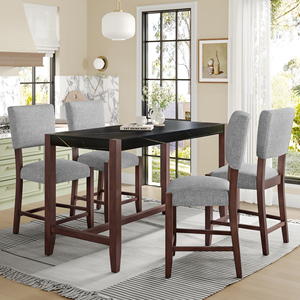 Juego <span class=keywords><strong>de</strong></span> mesas y sillas altas <span class=keywords><strong>de</strong></span> madera modernas con envío directo <span class=keywords><strong>de</strong></span> una pieza, <span class=keywords><strong>barril</strong></span> <span class=keywords><strong>de</strong></span> café para cocina casera - Product Image 1