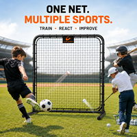 Fabricant de filets d'entraînement multisports sur mesure, rebondisseur portable pliable avec service OEM, ODM et approvisionnement en gros
