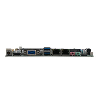Motherboard ITX Mini industri Intel 12 CPU generasi ke-13 RAM DDR4 ganda 6 COM port beberapa tampilan papan Linux I/O Win11 kaya