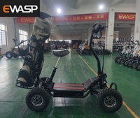 Scooter pliable Greenspeed 4x4 avec éclairage LED, tout-terrain, VTT électrique personnel (30-50 km/h)