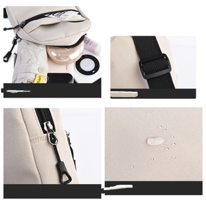 MKW3080 Riñonera Portátil Personalizada de Gran Capacidad, Bolsa de Pecho de Nailon para Exteriores, Bolso Cruzado Deportivo Informal para Mujer - Product Image 3