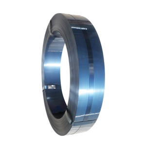 Azul flejes <span class=keywords><strong>de</strong></span> acero bobina Espesor 1,4mm <span class=keywords><strong>Ancho</strong></span> 60mm Resort Para puertas matriculables - Product Image 1