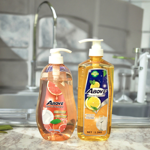 Oem/ODM khác nhau đặc điểm kỹ thuật sinh thái đóng chai rửa chén chất tẩy rửa chất lỏng dễ dàng rửa thấp dư lượng thực phẩm lớp món ăn chất lỏng xà phòng - Product Image 3