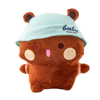 Vente en gros d'usine de peluches cadeaux pour enfants peluche Bubu et dudu jouets ours en peluche en peluche