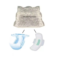 Produits d'hygiène polymères super absorbants Matière première SAP pour couches Serviettes hygiéniques Poudre de polyacrylate de sodium