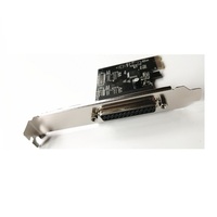 Adaptador Convertidor de Puerto Paralelo PCI-E DB25 de 25 Pines LPT para Impresora a Tarjeta PCI-E Express