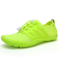 Chaussures aquatiques printemps-été à séchage rapide, antidérapantes, légères, à bout fermé, souples, respirantes, avec empeigne en maille, en stock