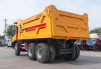 Camion benne minier SINOTRUK HW135 6x4 à carrosserie large, 90 tonnes, robuste, tout-terrain
