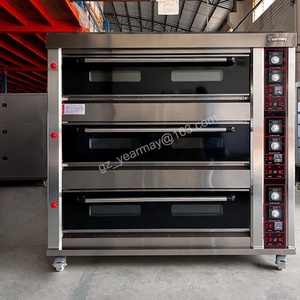 Grand four de <span class=keywords><strong>boulangerie</strong></span> industriel à gaz industriel à 3 étages à 9 couches pour appareils de cuisine vente aux Philippines - Product Image 6