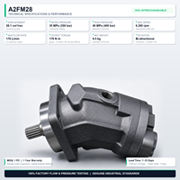 Moteur hydraulique à pistons axiaux A2FM32, 400 bars, à cylindrée fixe, pour machines de construction