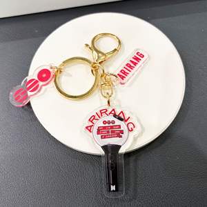 Llaveros de acrílico personalizados con micrófono, luz, colgante para bolso, accesorios de <span class=keywords><strong>merchandising</strong></span> Kpop para celebridades - Product Image 3