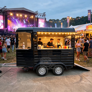 Compact Trailer With Full Kitchen Layout And Storage For Festivals Horse <b>Box</b> Food Truck - Product Image 2
