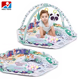 <span class=keywords><strong>Manta</strong></span> plegable 4 en 1 para gatear, estera de juego para <span class=keywords><strong>gimnasio</strong></span> para bebé, <span class=keywords><strong>actividades</strong></span> para niños - Product Image 3