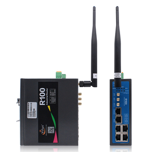 R100 công nghiệp <span class=keywords><strong>m2m</strong></span> di động Sim Router 3G/4G <span class=keywords><strong>Modem</strong></span> Wi-Fi 300Mbps LAN tốc độ dữ liệu WAN Port 2.4GHz có dây WEp VPN tường lửa - Product Image 5