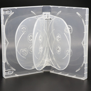 Cajas de Embalaje para <span class=keywords><strong>CD</strong></span> de 10 Discos, Estilo <span class=keywords><strong>Vinilo</strong></span>, Cubiertas de PP, de 33 mm, Paquete de 12 - Product Image 1