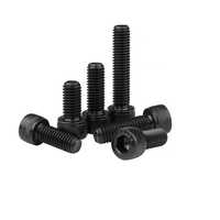Vis à tête fraisée hexagonale à six pans creux M3 M4 M5 M6 M8 M10 en oxyde noir, vis de machine pour usage industriel – Vente chaude