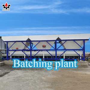 Máquina Dosificadora de Agregados de Acero SDDOM de 25m3, Tolva de Almacenamiento de Agregados con Pesaje por Separado y Acumulación - Product Image 6