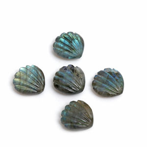 Vente en gros de coquillages en labradorite naturelle sculptés, décoration élégante, adaptée à la décoration intérieure, à la décoration de fête ou comme cadeau pour les anniversaires - Product Image 3