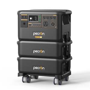 Générateur solaire à onde sinusoïdale pure PECRON F5000LFP 7200W 5120Wh 120V/240V à phase divisée, batterie extensible ESS, en stock aux États-Unis - Product Image 2