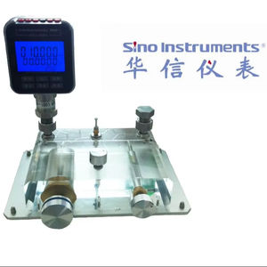 Nouvel Instrument de Test Professionnel Portable pour Manomètres à Micro-Pression d'Air (-0.5~0.5) bar, Calibrateur de Pompe à <span class=keywords><strong>Main</strong></span> pour Usine - Product Image 1