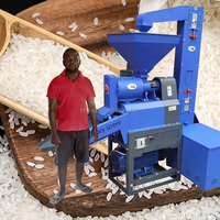 Décortiqueuse Automatique de Riz et Céréales, Moulin à Grains Secs pour Maïs, Prix au Népal