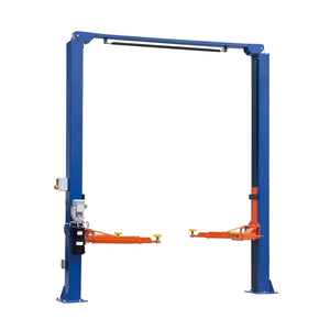 Altertool Quick Floor One Side Manual Release 2 Post Hydraulic Lift Motorcycle Cric for Home Use Cheap Car Lifts for Garages - Product Image 1