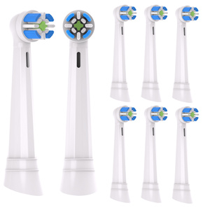 หัวแปรงสีฟัน Oralb <span class=keywords><strong>IO</strong></span> แบบขนแปรงขนาดกลาง ใช้ได้กับแปรงสีฟันไฟฟ้า ทำความสะอาดล้ำลึก 8 ชิ้น/กล่อง - Product Image 1