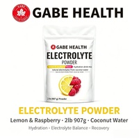 Poudre d'électrolytes en marque blanche OEM, mélange d'hydratation, eau de coco, potassium, sodium, magnésium, supplément de récupération sportive pour adultes