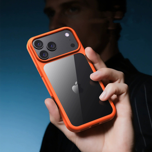 Custodia per telefono <span class=keywords><strong>trasparente</strong></span> in PC con retro opaco in TPU anti-shock per <span class=keywords><strong>iPhone</strong></span> 18, <span class=keywords><strong>cover</strong></span> per <span class=keywords><strong>iPhone</strong></span> 18 Pro Max 17 Funda - Product Image 2