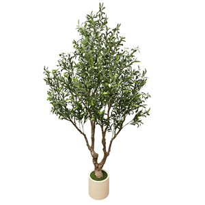 Árbol Bonsái de Olivo Artificial Realista de 230 cm, Plástico, para Interiores, Hogar u Oficina, Decoración Moderna de Alta Calidad - Product Image 2