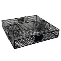 Cage réutilisable de piège à animaux de rats vivants pour la capture de rongeurs multiples Conception sûre et sécurisée en acier galvanisé et en fer
