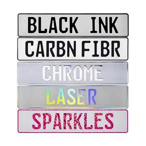 <span class=keywords><strong>Plaque</strong></span> d'<span class=keywords><strong>immatriculation</strong></span> en aluminium gaufré personnalisé, <span class=keywords><strong>plaque</strong></span> d'<span class=keywords><strong>immatriculation</strong></span> de voiture blanc <span class=keywords><strong>uk</strong></span>, vente en gros - Product Image 2