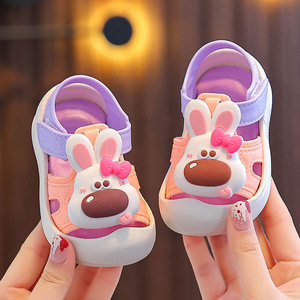 Sandales pour enfants pour garçons en été antidérapantes anti-coups de <span class=keywords><strong>pied</strong></span> protection bébé sandales pour tout-petits - Product Image 5