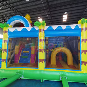 Castillo inflable comercial para fiestas de verano, castillo hinchable con tobogán para niños, para uso en exteriores. - Product Image 5