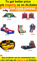 Jeux gonflables de construction d'équipe de course de lapin et de tortue de PVC pour des aires de jeu extérieures avec le ventilateur complémentaire