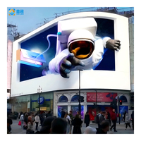 Pantalla LED 3D P3 P4 P5 para Publicidad Exterior, Panel de Video Resistente al Agua, Mantenimiento Frontal, Disipación Rápida de Calor