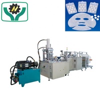 Mesin Pembuat Handuk Kompres Sekali Pakai Otomatis Hidrolik untuk Produksi Handuk Koin & Masker Wajah