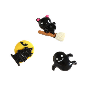 Piccole Figure in Plastica <span class=keywords><strong>e</strong></span> Resina per Halloween, Accessori Fai-da-Te per Gioielli, Bicchieri, Magneti per Frigorifero, Charm per Telefono - Product Image 5