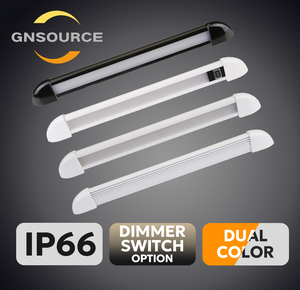 Luz Exterior LED de Doble Color para RV/Caravana, 12V, IP66, Construcción Resistente de Aluminio, Visión Brillante para Camper, Camioneta, Furgoneta - Product Image 2