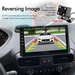 Autoradio Android 13 9 pouces 128 Go, lecteur multimédia vidéo GPS, système de navigation GPS, unité principale pour Citroën Berlingo 2019 Peugeot Partner - Product Image 5