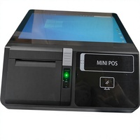 Système de point de vente tablette à double écran Windows/Android avec écran principal de 11,6 pouces, imprimante thermique 80 mm, lecteur de code QR