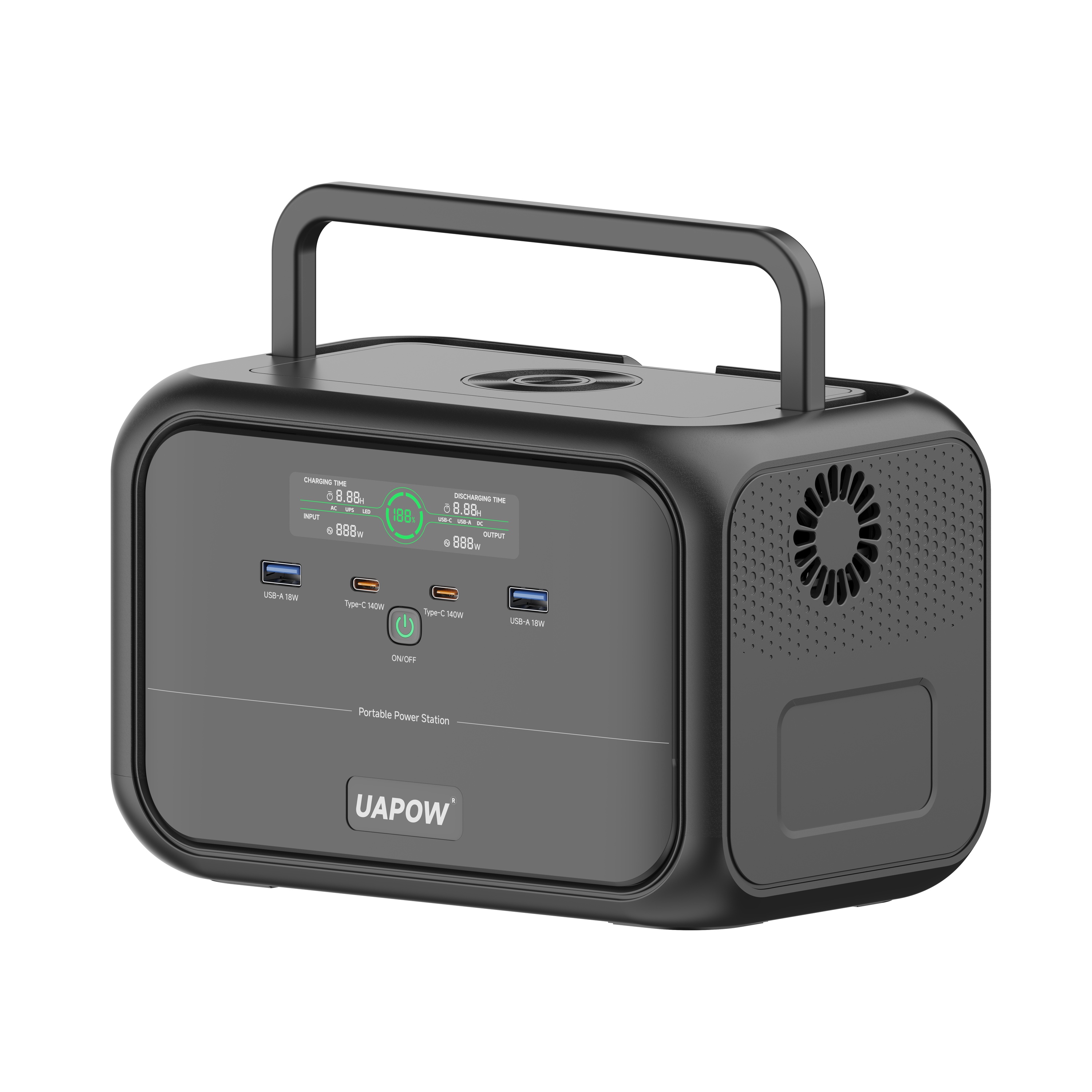 Mini 300W Portable Power Station 288Wh Capacity Solar Rechargeable Generator PD100W Fast Charge for Camping Road Trip Emergency · image 1