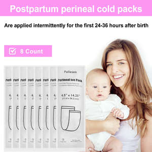Bantalan pendingin pascamelahirkan untuk wanita, perlengkapan perawatan kesehatan instan dapat digunakan kembali, bantalan pendingin setelah melahirkan, kantong es perleal untuk perawatan Postpartum - Product Image 2