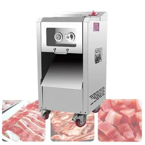Vertical Stainless Steel Fresh Meat Cutting Commercial Electric Meat Slicer